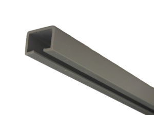 PROWADNICA GÓRNA DO DRZWI HARMONIJK. POPIEL / SZARA  ST3 200 CM