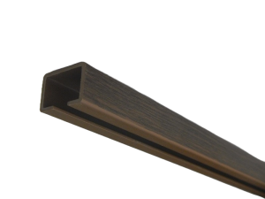 PROWADNICA GÓRNA DO DRZWI HARMONIJKOWYCH  WENGE ST4 100 CM