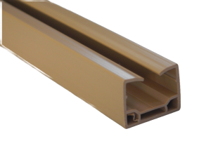 PROWADNICA DO DRZWI HARMONIJK. VL MIODOWA 100 CM, 6mm