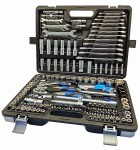 Zestaw kluczy 1/4"+3/8"+1/2" - 150 elementów.